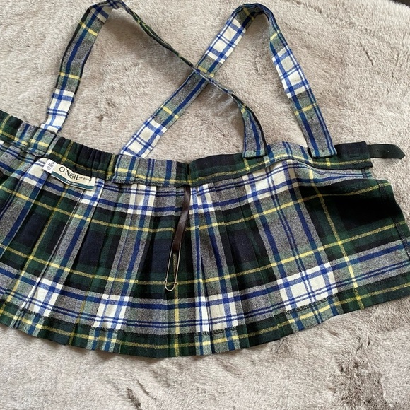 NWT O’Neil Of Dublin Child’s Kilt 500 Dress Gordon Wool Blend Washable new Green - Picture 8 of 14